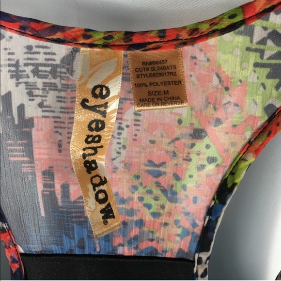 Eyeshadow Aztec Racer Back Dress - Picture 5 of 5